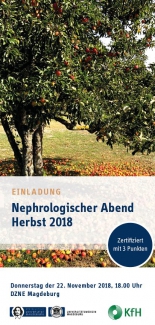 Nephrologischer Abend Herbst 2018