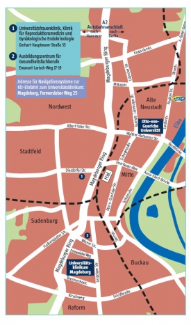 Anreiseskizze UMMD Anreiseskizze UMMD